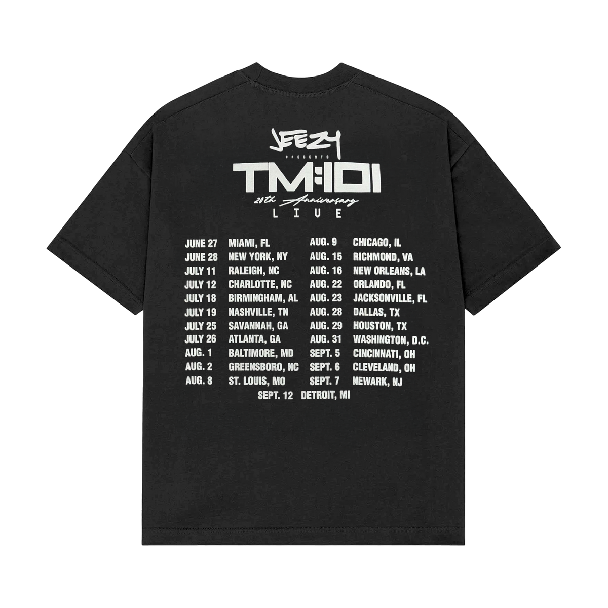 TM 101 Tour Dates Tee